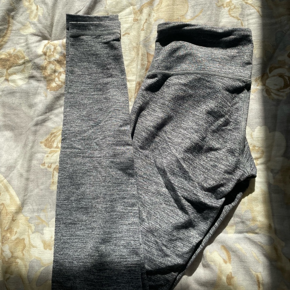 Grey Lululemon Yoga Pant Leggings